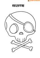 Vista previa - Manualidades / Dibujos para colorear - ¡Decoración de Halloween! - página 3