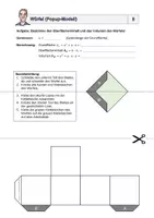 Vorschau - Arbeitsblätter - Würfel (Popup) - Seite 2