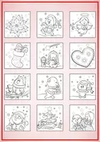 Vorschau - Bildkarten - 24 Cliparts - Weihnachten und Winter 2 - Seite 2