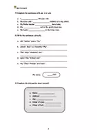 Vorschau - Test - Simple Present Arbeitsblatt auf Englisch. - Seite 3