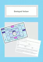 Vorschau - Spiele - Brettspiel - deutsche Verben - Deckblatt