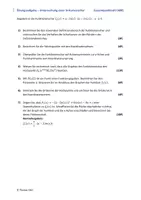 Vorschau - Arbeitsblätter - ln-Funktionenschar Abitur - Prüfungsaufgabe 6 - Deckblatt