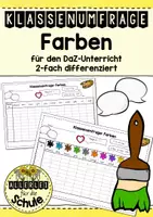 Vorschau - Arbeitsblätter - Materialpaket Farben (DaZ/DaF) - Seite 1