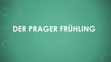Vorschau - Präsentationen/Tafelbilder - Der Prager Frühling (PP und H5P) - Deckblatt