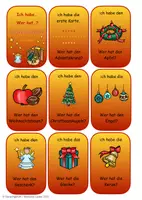 Vorschau - Spiele - Ich habe.. / Wer hat? - Lesespiel Weihnachten - Seite 2