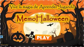 Vista previa - Juegos / Gamificación - Juego: MemoHalloween (5 memoramas) - Portada