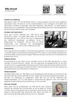 Vorschau - Arbeitsblätter - Willy Brandt (Infotext und Übungen) - Deckblatt