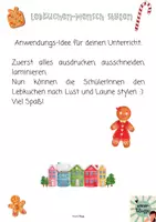 Vorschau - Spiele - Lustige Lebkuchen stylen - lustiges Spiel zu Weihnachten / Winter - Seite 1