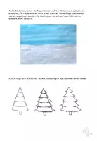 Vorschau - Mal- und Bastelvorlagen - Kunst Winter, Tiere im Schnee, Grundschule - Seite 3
