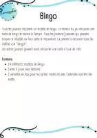 Aperçu - Jeux - Table de multiplication: Bingo potions magiques - Page 1