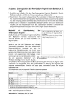 Vorschau - Klassenarbeiten - Argininsynthese - Genwirkkette und Genregulation (Endproduktrepression) - Klausur mit Erwartungshorizont - Deckblatt
