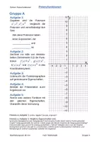 Vorschau - Arbeitsblätter - Potenzfunktionen auf Eigenschaften untersuchen (Gruppenarbeit) - Seite 2