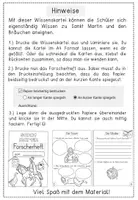 Vorschau - Unterrichtsreihen - Sankt Martin - Wissenskartei und Forscherheft - Seite 1