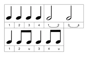 Vorschau - Arbeitsblätter - Musizieren leicht gemacht: Rhythmus-Bausteine im 4/4-Takt - Seite 1