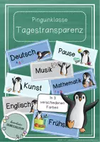 Vorschau - Poster - Pinguinklasse - Tagestransparenz - Deckblatt