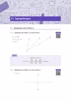Vorschau - Arbeitsblätter - Übungsheft "Spiegelungen" – inkl. Lernvideos mit QR Codes - Seite 1