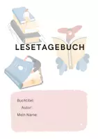 Vorschau - Stundenentwürfe - Lesetagebuch Deutsch JEDES Niveau / JEDES Buch - Deckblatt
