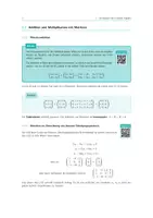 Vorschau - Arbeitsblätter - Übungsheft "Grundlagen der Linearen Algebra - Matrizen" – inkl. Lernvideos mit QR Codes - Seite 2
