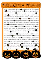Vorschau - Anderer Materialtyp - Halloween Gruselgeschichte – diff. Lesetext - Seite 3
