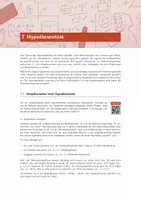 Vorschau - Arbeitsblätter - Übungsheft "Hypothesentest" – inkl. Lernvideos mit QR Codes - Seite 1