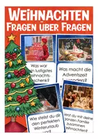 Aperçu - Jeux - Weihnachten - Bilder + Fragen Deutsch Allemand - Page de couverture