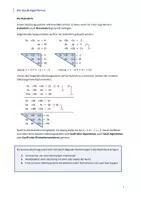 Vorschau - Arbeitsblätter - Gleichungssystem Lösen mit dem Gauß-Algorithmus - Deckblatt