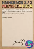 Vorschau - Fördermaterial/Inklusion - Kleines Einmaleins: Lernkärtchen zum Kopfrechnen - Seite 1