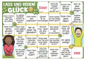 Vista previa - Unidades / Secuencias / Situaciones de Aprendizaje - Glück Lass uns reden! Spiel Deutsch / Alemán - página 1