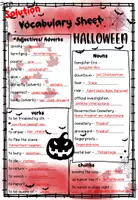 Aperçu - Fiches - Anglais - Halloween: Reading Comprehension & Creative Writing/Compréhension écrite & écriture créative - Page 3