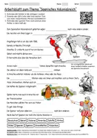 Vorschau - Arbeitsblätter - Arbeitsblatt "Spanisches Kolonialreich" + Onlineübung & MP3 + Infografik - Deckblatt