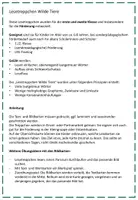 Vorschau - Fördermaterial/Inklusion - Lesetreppchen "Wilde Tiere" (Leseförderung) - Seite 1