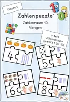 Vorschau - Spiele - Zahlenpuzzle Zahlenraum 10: Zahlen und Mengen - Deckblatt