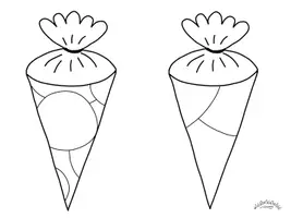 Vorschau - Mal- und Bastelvorlagen - PATTERN-ART & AUSMALBILDER „SCHULTÜTEN“ - Seite 2
