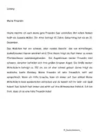 Vorschau - Arbeitsblätter - Personenbeschreibung Merktext, Übungen und Musteraufsatz - Seite 3