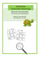 Vorschau - Unterrichtsreihen - Zauberquadrate - Schriftlicher Unterrichtsentwurf - Muster & Strukturen - Deckblatt