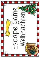 Vorschau - Arbeitsblätter - Escape Game Weihnachten – Rätselspiel zur Wortschatzfestigung (DaZ & Deutsch / Grundschule) - Seite 2