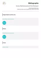 Aperçu - Autre type de ressources - J'apprends avec Graines d'Optimisme - Maria Montessori - Page 1