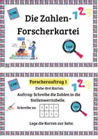 Vorschau - Aufgabenkarten - Mathekartei natürliche Zahlen Runden Grundrechenarten - Seite 3