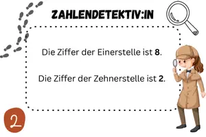 Vorschau - Bildkarten - Analoges Programmieren Zahlendetektiv:in - Seite 1