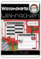 Vorschau - Text - interaktive Wissenskartei - Weihnachten rund um die Welt - Deckblatt