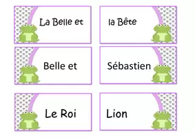 Aperçu - Apprentissages en autonomie - jeu des paires sur les dessins animés P2-P3 - Page de couverture