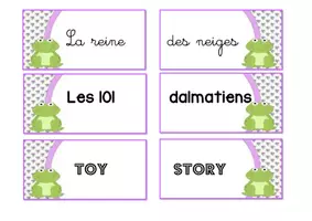 Aperçu - Apprentissages en autonomie - jeu des paires sur les dessins animés P2-P3 - Page 3
