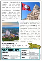 Vista previa - Hojas de trabajo - USA - ARKANSAS (Fact Sheets, Worksheets and Games) - página 3