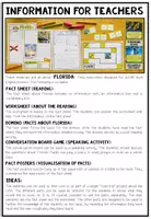 Vista previa - Hojas de trabajo - USA - FLORIDA (Fact Sheets, Worksheets and Games) - página 1