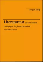 Vorschau - Arbeitsblätter - Literaturtest zu "Schlaft gut, ihr fiesen Gedanken" von John Green - Deckblatt