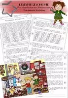 Vorschau - Bildkarten - Lesespurgeschichte - Plätzchenbacken mit Hindernissen - Deckblatt