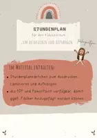Vorschau - Poster - Material-Bundle: Klassenraumgestaltung - Klasse 5 - 10 - Boho - Seite 1