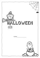 Vorschau - Stationenlernen - Halloween - Englisch - 7 Rätsel - Seite 2