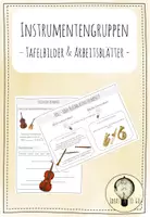 Vorschau - Arbeitsblätter - Materialpaket: Instrumentalkunde - Instrumentalgruppen und Orchester - Seite 1