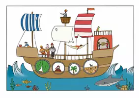 Vorschau - Stundenentwürfe - Klangbild Piratenschiff, Musik, Musik fachfremd, fertige Musikstunde - Seite 2